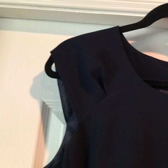 Blue basic dress - Picture 2 of 4